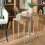 Oak Effect Nesting Tables Set of 2 Space Saving Tables 2