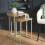 Oak Effect Nesting Tables Set of 2 Space Saving Tables 3