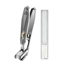 Coupe-ongles avancé à bords incurvés, construit en-Argent 2