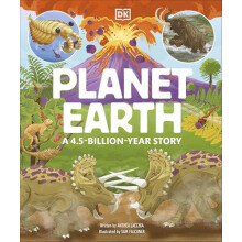 Planet Earth A 4.5 Billion Year Story by DK Hardcover Book