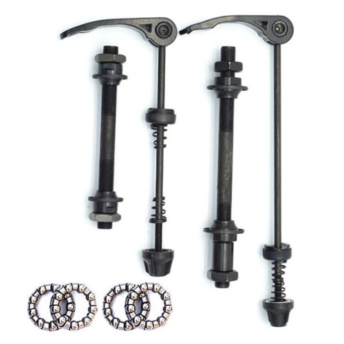 Bicycle Front and Rear Hollow Axle Quick Release Rod Front Axle Rear Axle Bead Rack Wheel Modification Accessories