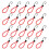 Camping Tent Elastic Rope Buckle Fixed Binding Belt Elastic Rope Hook Camping Canopy Accessories Pull Rope Red 1