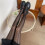 Women's Elegant Striped Floral Pattern Tights Soft-Brown 6