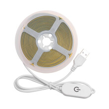 5V COB USB LED Strip Lights TV Background Lighting Diode Tape Home Decor LED Light Lamp for Home Kitchen Cabinet 3meter