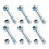 Easy Installation Shear Bolt Nut Set Model 707555 Fits Most-2 1