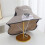 Adjustable Breeze Cooling Sun Hat Solar Powered-Light gray 7