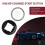 Car Interior  Cover Crystal One-Key Engine Start Stop Button Sticker Trim for - 3/5 Series E70 E90 E60 Black 4