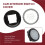 Car Interior  Cover Crystal One-Key Engine Start Stop Button Sticker Trim for - 3/5 Series E70 E90 E60 Black 2