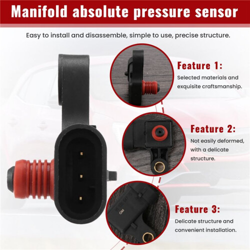 MAP Manifold Absolute Pressure Sensor for 2004 to 2008  Aveo Optra 1.6L