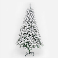 Sapin de Noël enneigé StarryLights 180 cm x 75 cm - dense et plein de charme hivernal