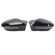 Cubierta del Espejo Lateral del Coche LHD para 5 7 Series G60 G61 G68 G70 Cubierta del Espejo Retrovisor M Reemplazo Negro Brillante