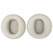 Replacement Earpads Cushions Wireless Headphones Ear Pad Cushions Memory Foam Ear Cushions for Edifer Fit900NB White