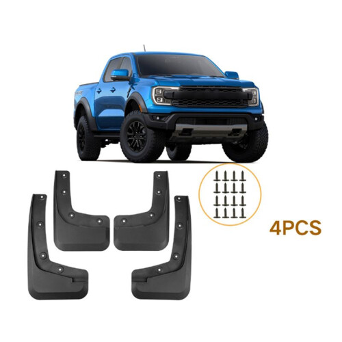 Car Mud Flaps for  Ranger 2024  Mud Guard Flap  Flaps Accessories 2