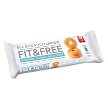 NYSKIE CUKRY Fit&Free Vaniljanmakuiset keksit ilman lisättyä sokeria 120 g