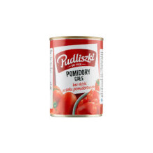 Pudliszki Hele skrællede tomater i tomatjuice 400 g