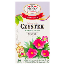 Malwa Kosttilskud urtete med rockrose 30 g (20 x 1,5 g)