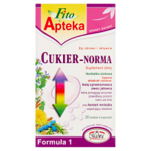 Fito Apteka Kosttilskud urtete sukker-norm 40 g (20 x 2 g)