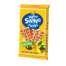Flis Happy Swing Rolls med vaniljesmag 150g