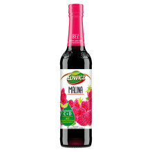 Łowicz Kosttilskud hindbærsirup 400 ml