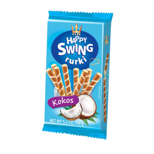 Flis Happy Swing Rolls med kokossmag 150g