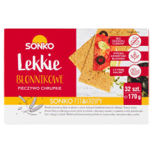 Sonko Knækbrød Light Fiber 170 g (32 stk.)