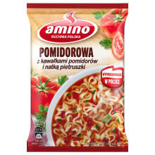 Amino Instant Tomatsuppe med tomatstykker og persille 61 g