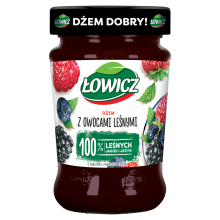 Łowicz Marmelade med skovfrugter med reduceret sukkerindhold 280 g