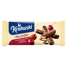 Krakuski Sticks med kirsebærgelé i chokolade 144 g
