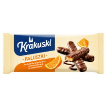 Krakuski Sticks med appelsingelé i chokolade 144 g
