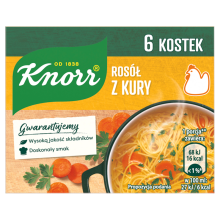 Knorr kyllingebouillon 60 g (6 x 10 g)