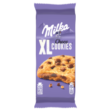 Milka XL Cookies Chokoladekiks med mælkechokoladestykker 184 g