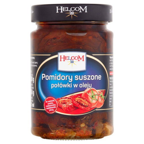 Helcom Tørrede tomathalvdele i olie 280 g