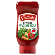 Pudliszki Ketchup med italienske krydderurter 470 g