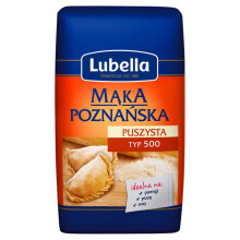Lubella Poznań mel, luftigt, type 500, 1 kg