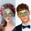 Ensemble de masques de mascarade papillon à la mode, 2-Or 11