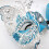 Ensemble de masques de mascarade papillon à la mode, 2-Or 9