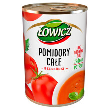 Łowicz hele flåede tomater 400 g