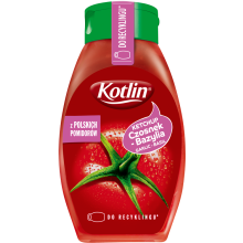 Kotlin Hvidløgs-Basilikum Ketchup 450 g