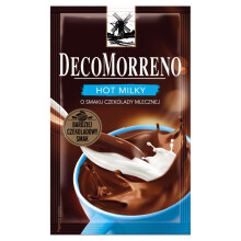DecoMorreno Hot Milky Instant-drik med mælkechokoladesmag 25 g