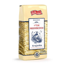Skiver af pasta med 12 vagtelæg 250 g