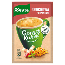Knorr Hot Mug Ærtesuppe med Croutoner 21 g