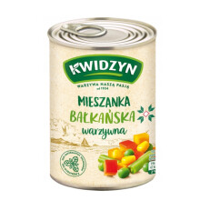 Kwidzyn Balkan mix dåse 400g