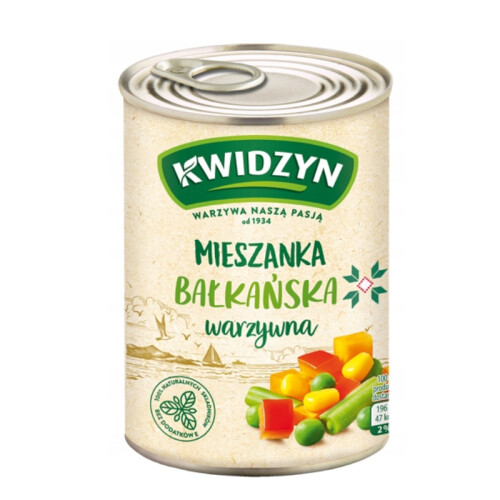 Kwidzyn Balkan mix dåse 400g