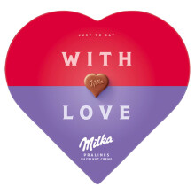 Milka Mælkechokolader med Hasselnøddefyld 165 g