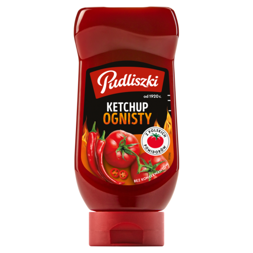 Pudliszki Fire Ketchup 480 g
