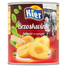 Kier Ferskenhalvdele i sirup 820 g