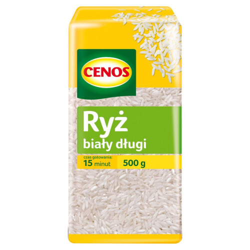 Cenos lange hvide ris 500 g