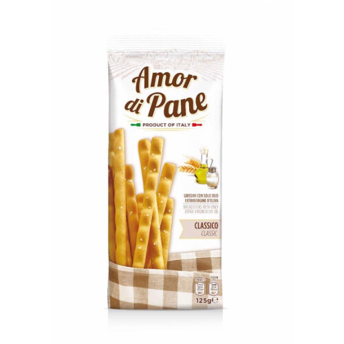 Helcom Grissini klassiske amor-sticks 125 g