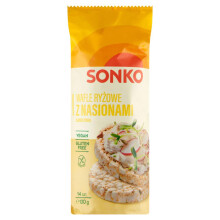 Sonko risvafler med solsikkekerner 130 g (14 stk.)