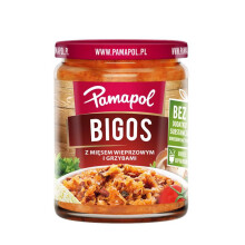 Pamapol Bigos med svinekød og tørrede svampe 500 g